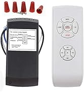 Ceiling Fan Remote Control Kit, Small Size Speed, Light & Timing 3